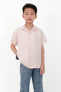 CNY2026 | Lyocell Boy Shirt in Soft Pink