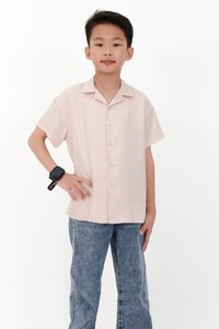 CNY2026 | Lyocell Boy Shirt in Soft Pink