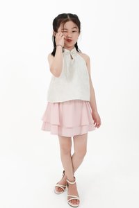 CNY2026 | Girl Tiered Skorts in Pink