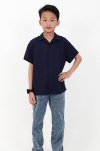 CNY2026 | Lyocell Boy Shirt in Midnight