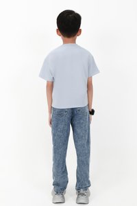 CNY2026 | Casual Boy Pocket Tee in Light Blue