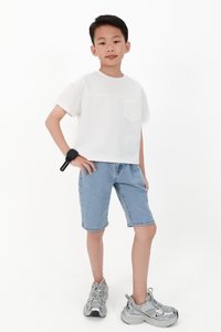 CNY2026 | Casual Boy Pocket Tee in White