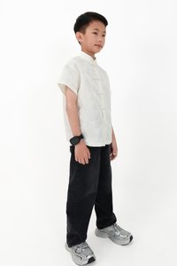 CNY2026 | Oriental Boy Shirt in Light Champagne