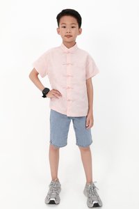 CNY2026 | Oriental Boy Shirt in Pink