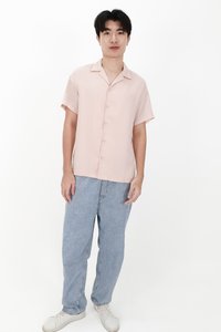 CNY2026 | Lyocell Men Shirt in Soft Pink