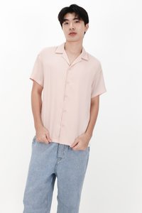 CNY2026 | Lyocell Men Shirt in Soft Pink