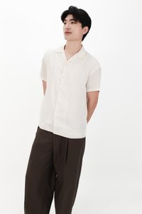 CNY2026 | Lyocell Men Shirt in White