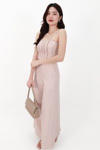 CNY2026 | Cora Co-ord Set in Light Pink ( Regular Length )