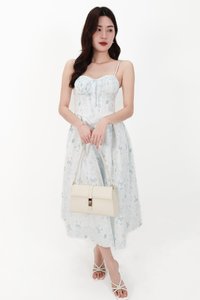 CNY2026 | Renni Ribbon Printed Midaxi in Light Blue