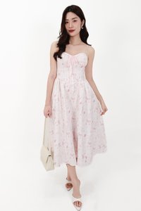 CNY2026 | Renni Ribbon Printed Midaxi in Light Pink