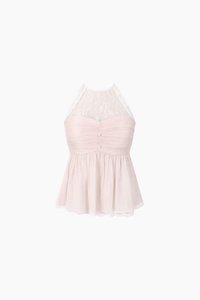 CNY2026 | Tammie Textured Babydoll Top in Nude Blush