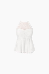 CNY2026 | Tammie Textured Babydoll Top in White