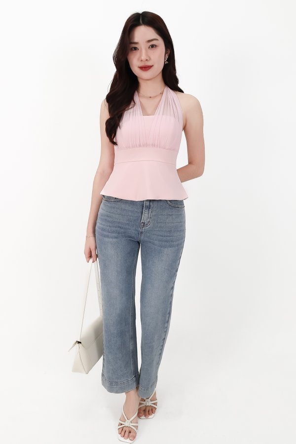 CNY2026 | Megan Multi Way Mesh Top in Light Pink