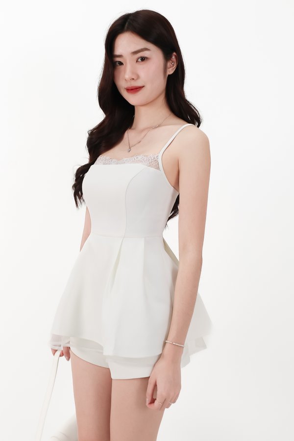 CNY2026 | Cherie Co-ord Set in White