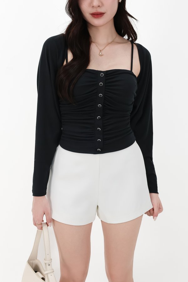 DEFECT | Cherie Co-ord Shorts in White in S