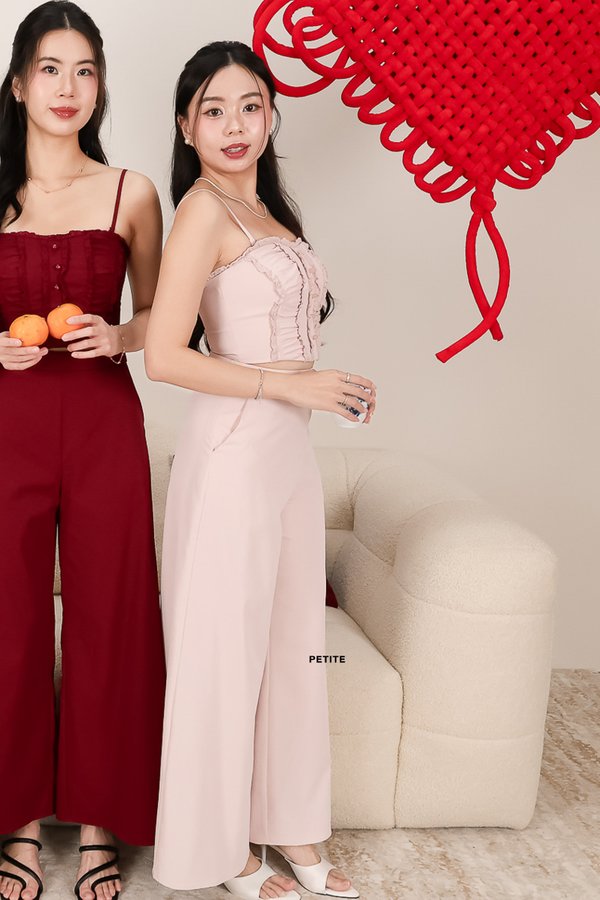 CNY2026 | Cora Co-ord Set in Light Pink ( Petite Length )