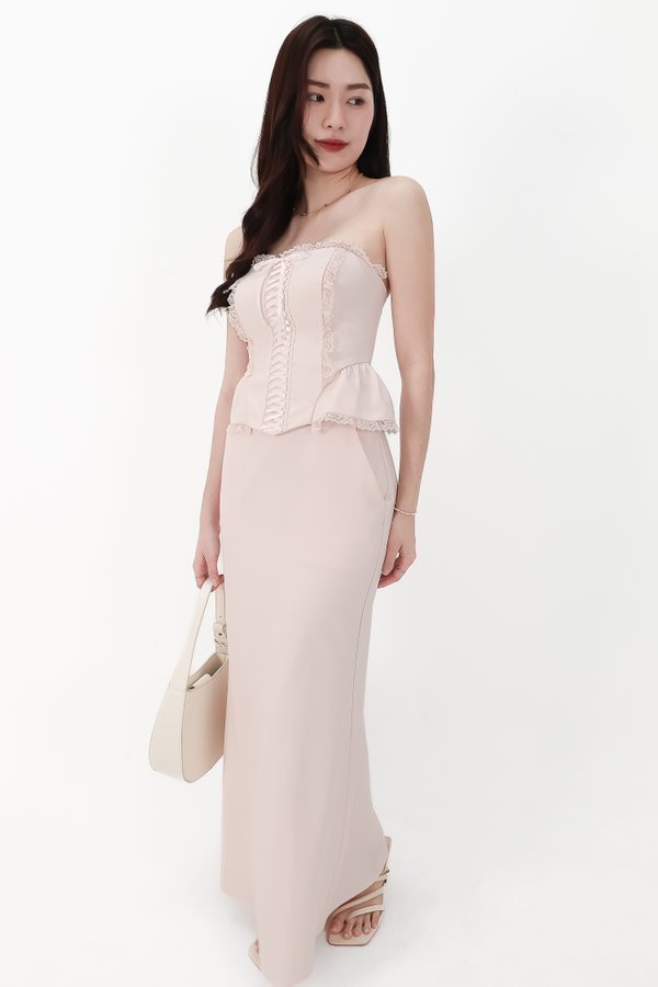 CNY2026 | Cassi Co-ord Set in Light Pink ( Regular Length )