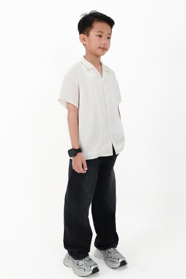 CNY2026 | Lyocell Boy Shirt in White