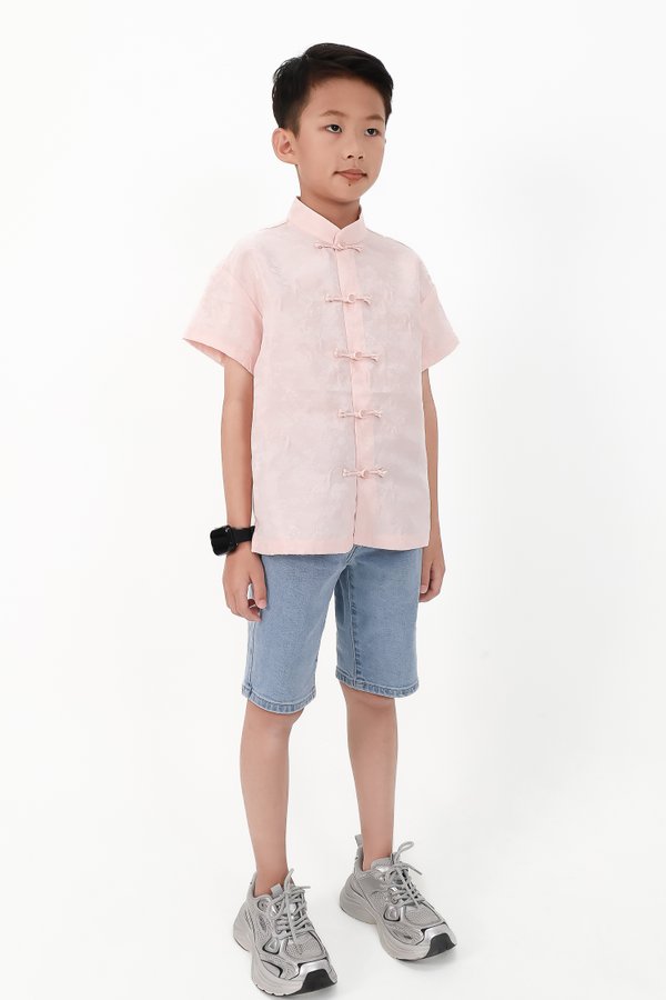 CNY2026 | Oriental Boy Shirt in Pink