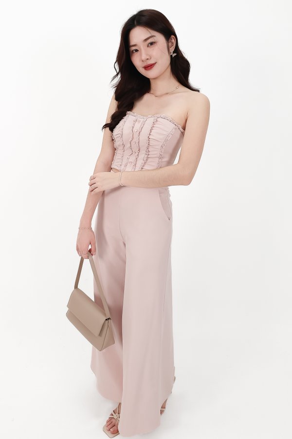 CNY2026 | Cora Co-ord Set in Light Pink ( Regular Length )