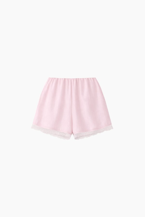 CNY2026 | Selia Satin Co-ord Shorts in Light Pink