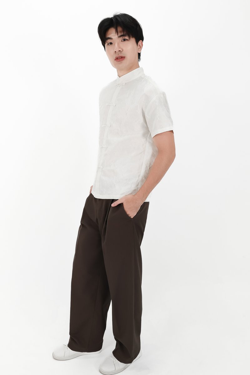 CNY2026 | Oriental Men Shirt in Light Champagne