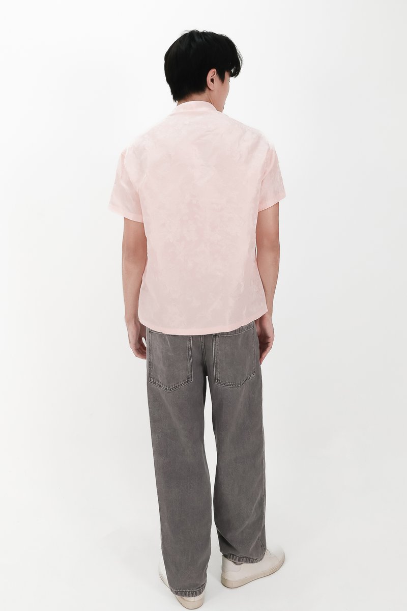 CNY2026 | Oriental Men Shirt in Pink