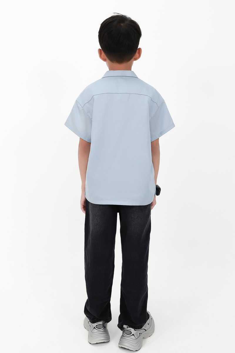 CNY2026 | Lyocell Boy Shirt in Blue
