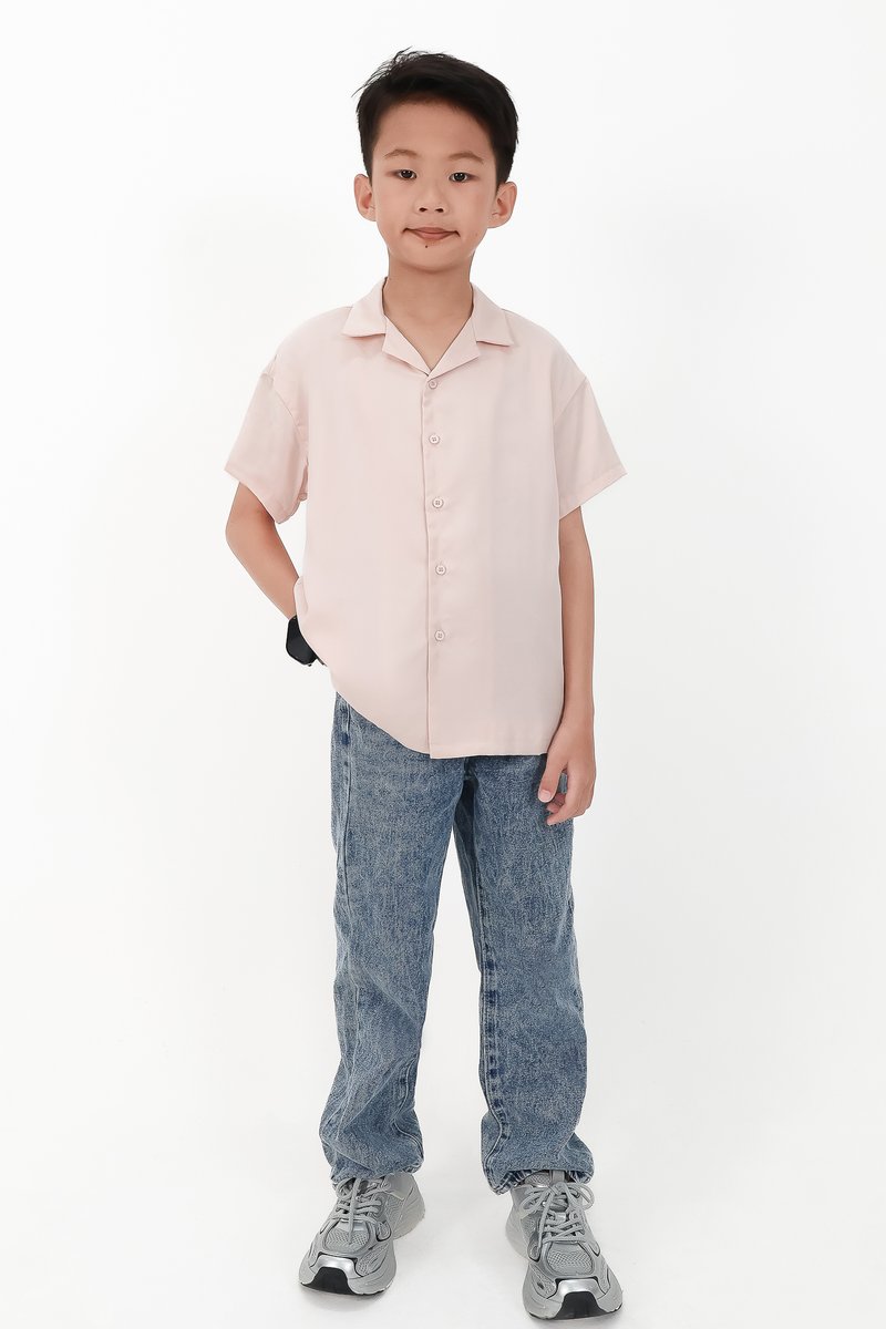 CNY2026 | Lyocell Boy Shirt in Soft Pink