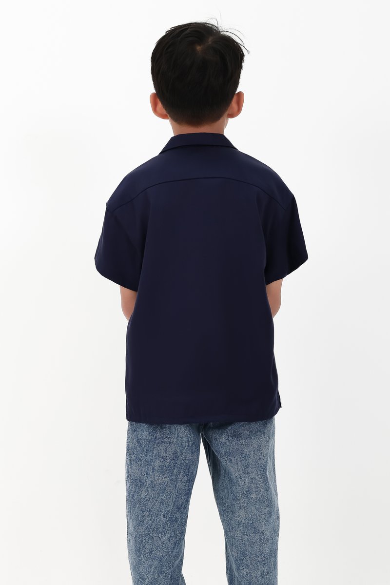 CNY2026 | Lyocell Boy Shirt in Midnight