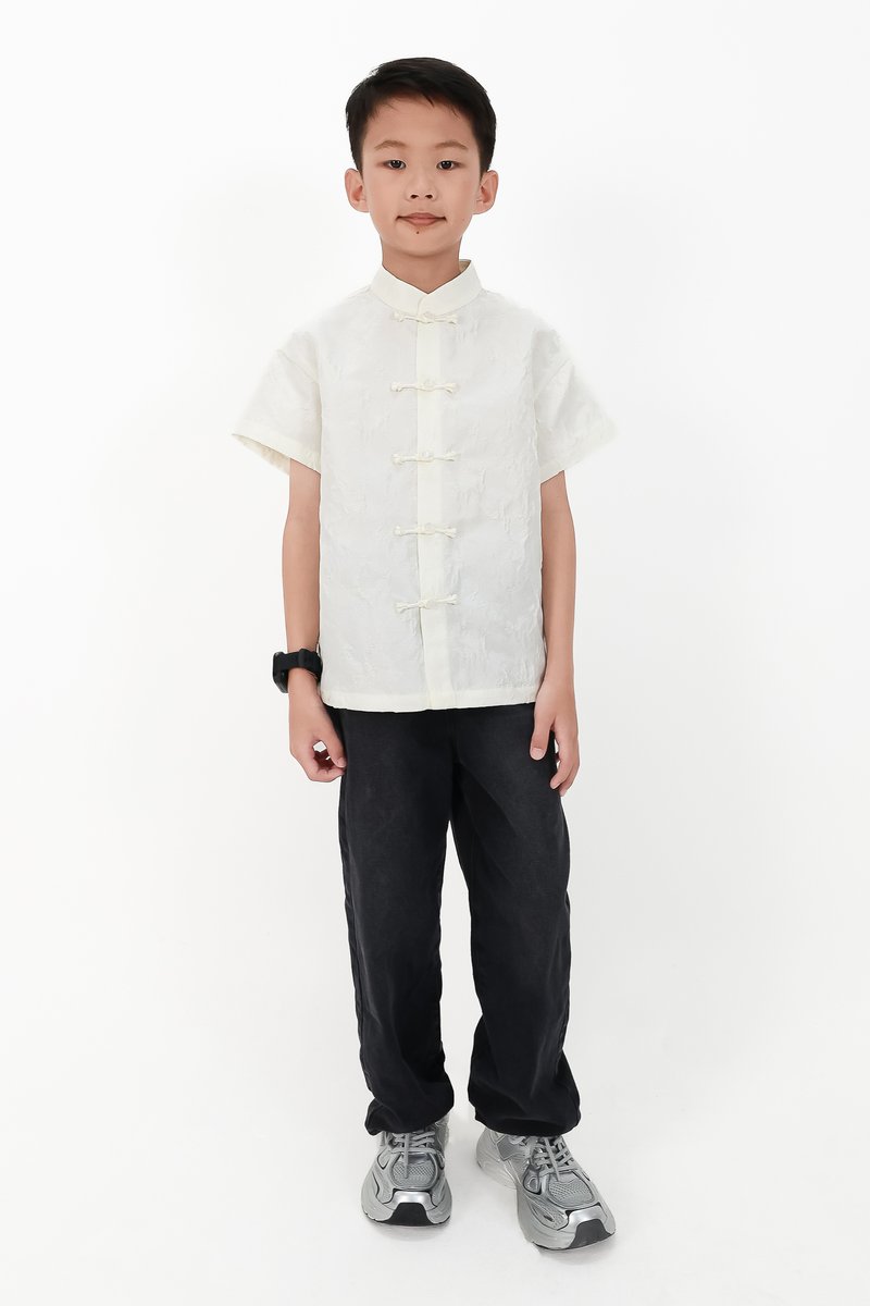 CNY2026 | Oriental Boy Shirt in Light Champagne
