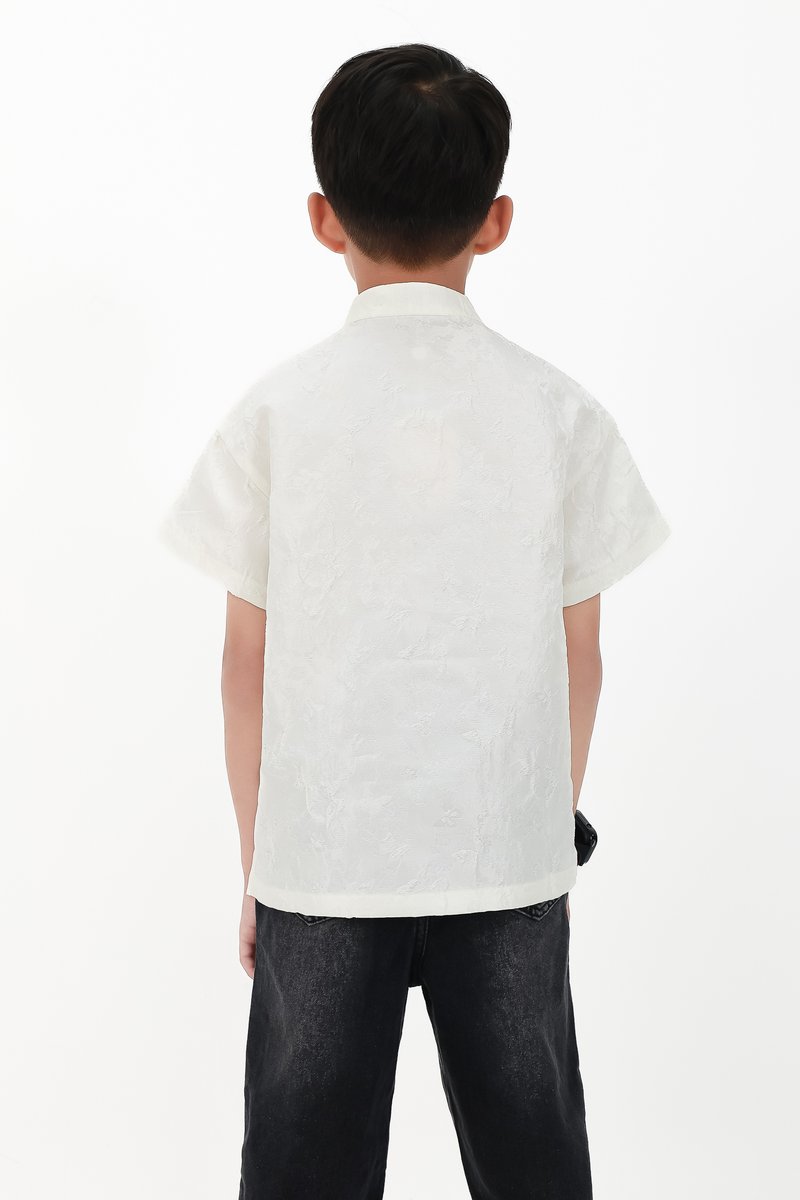 CNY2026 | Oriental Boy Shirt in Light Champagne