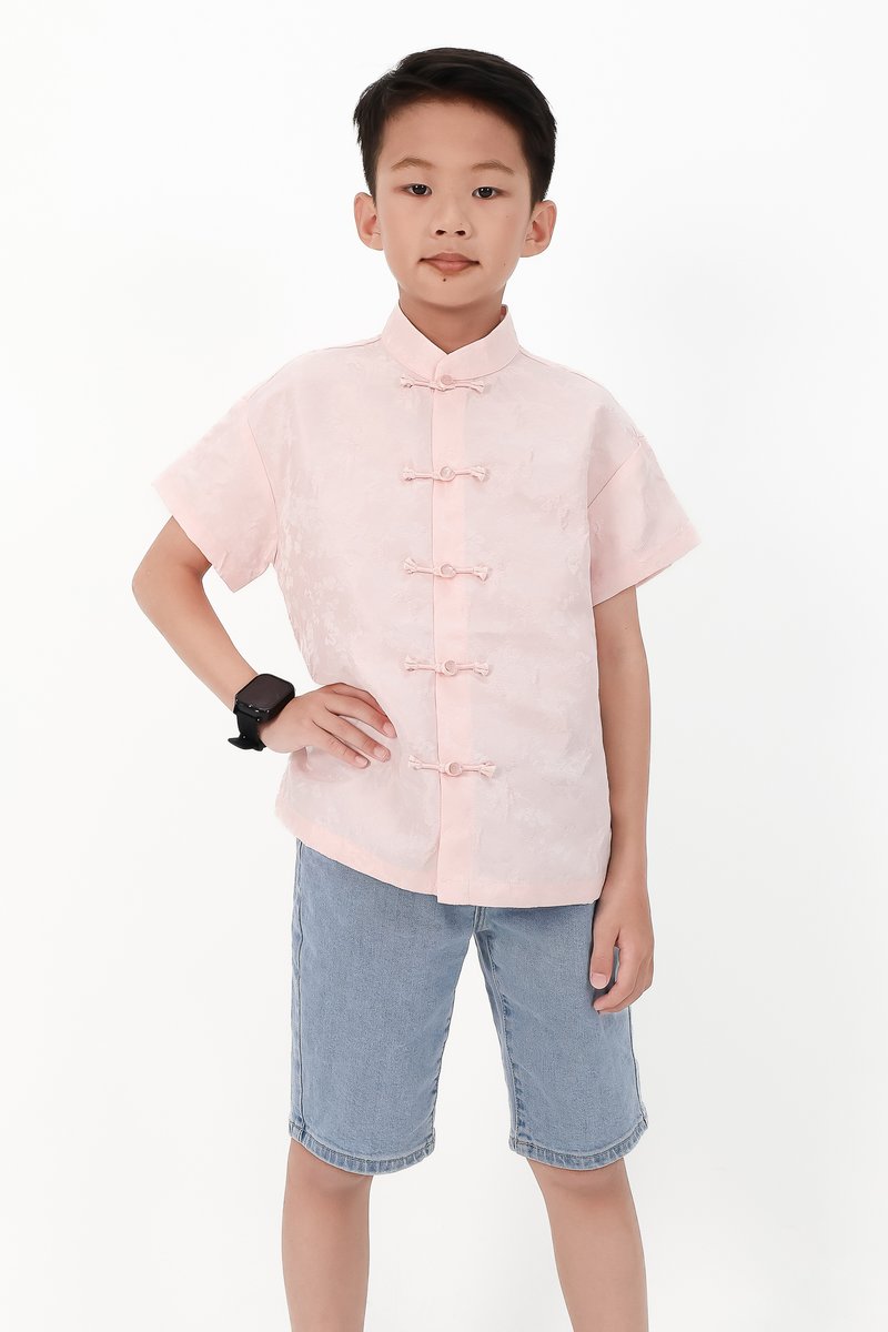 CNY2026 | Oriental Boy Shirt in Pink