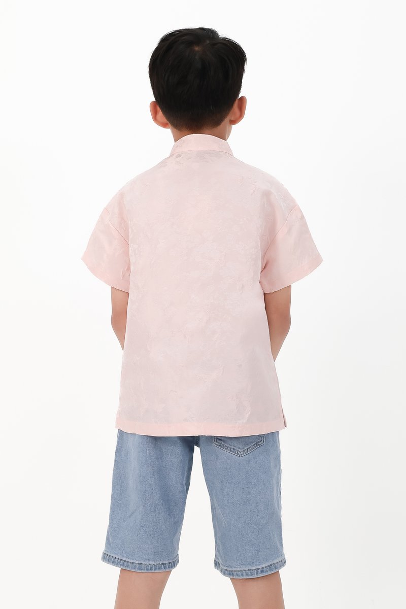 CNY2026 | Oriental Boy Shirt in Pink