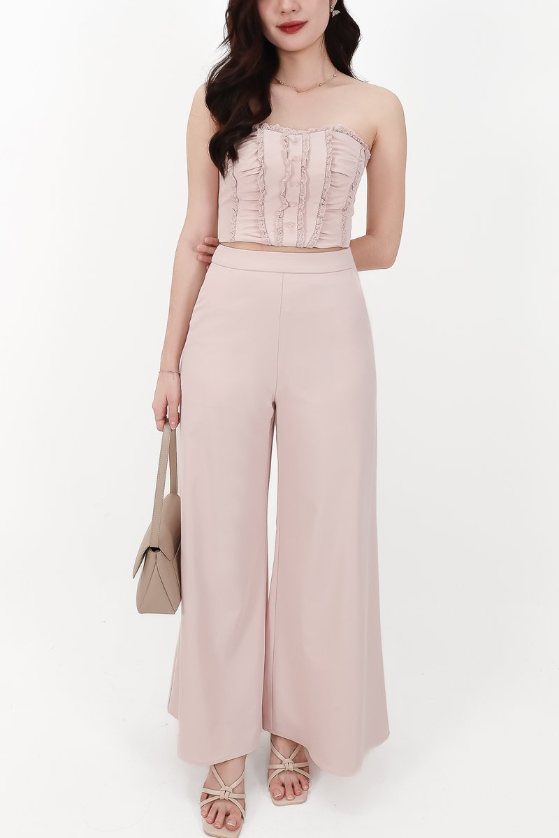 CNY2026 | Cora Co-ord Set in Light Pink ( Regular Length )