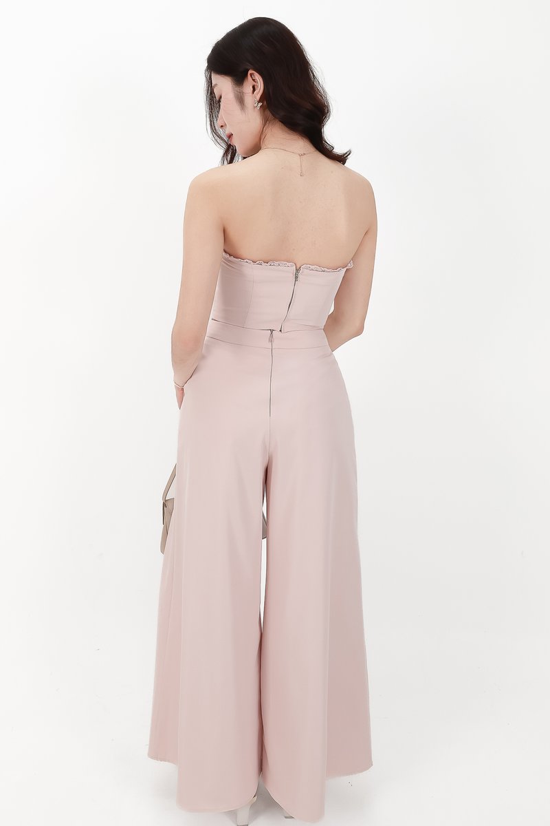 CNY2026 | Cora Co-ord Set in Light Pink ( Regular Length )