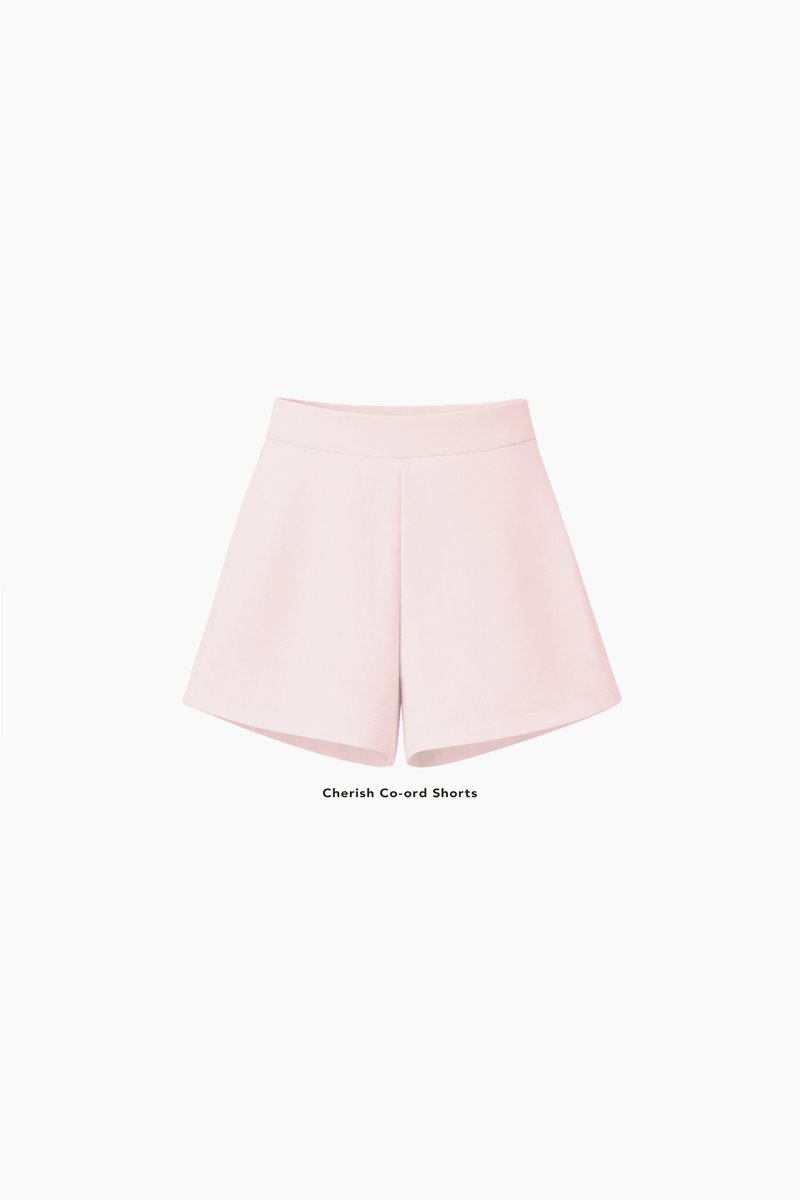 CNY2026 | Cherish Co-ord Shorts in Light Pink