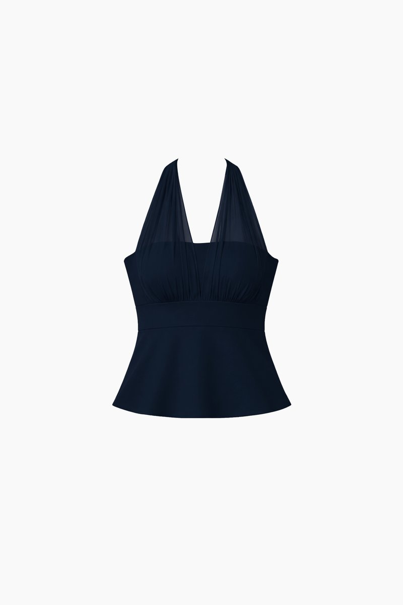 CNY2026 | Megan Multi Way Mesh Top in Midnight