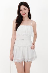 CNY2026 | Libby Lace Co-ord Set in White