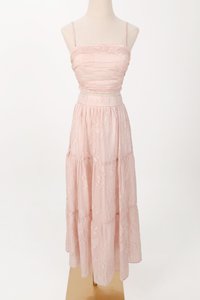 CNY2026 | Fessa Floral Co-ord Maxi Skirt in Nude Pink