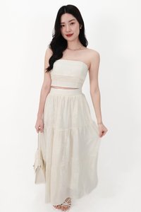 CNY2026 | Fessa Floral Co-ord Set in Cream Yellow