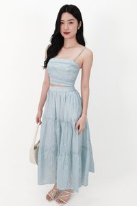 CNY2026 | Fessa Floral Co-ord Set in Blue
