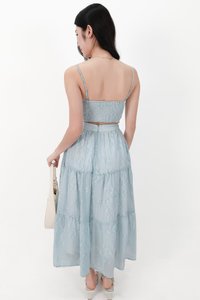 CNY2026 | Fessa Floral Co-ord Set in Blue