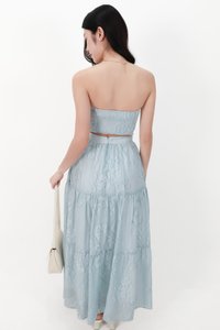 CNY2026 | Fessa Floral Co-ord Top in Blue