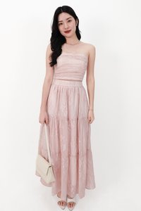 CNY2026 | Fessa Floral Co-ord Set in Nude Pink