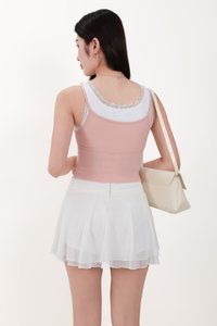 CNY2026 | Liora Layered Top in Blush Pink
