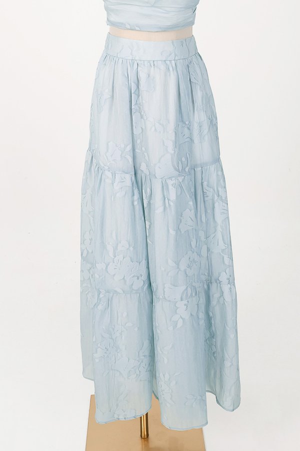 CNY2026 | Fessa Floral Co-ord Set in Blue