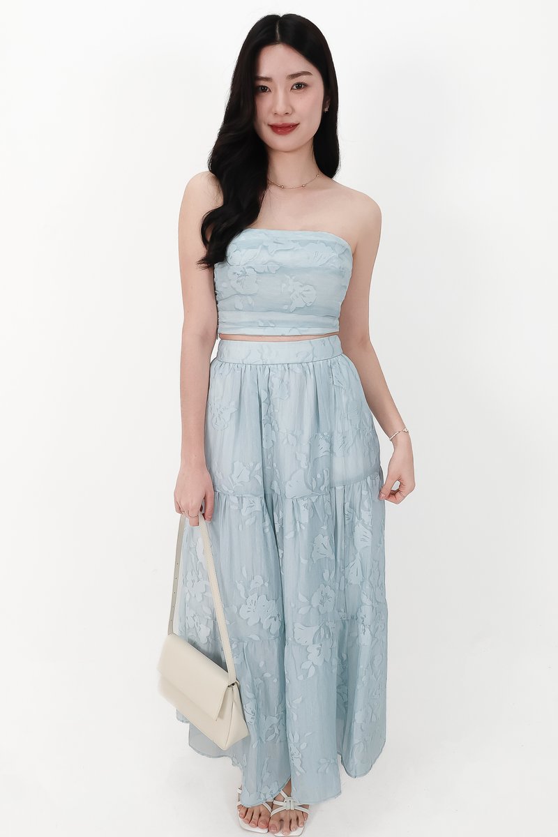 CNY2026 | Fessa Floral Co-ord Set in Blue