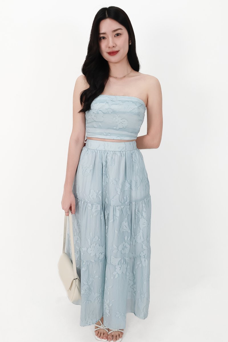 CNY2026 | Fessa Floral Co-ord Set in Blue
