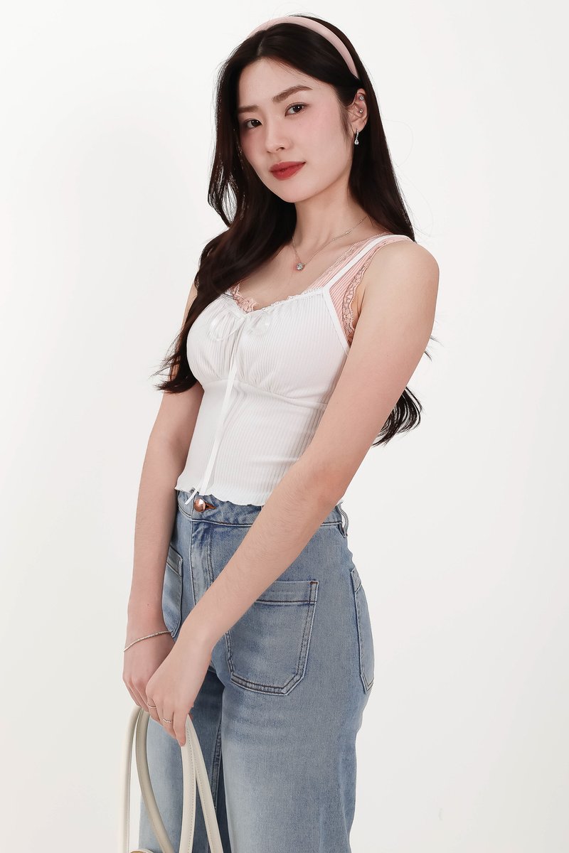 CNY2026 | Liora Layered Top in White